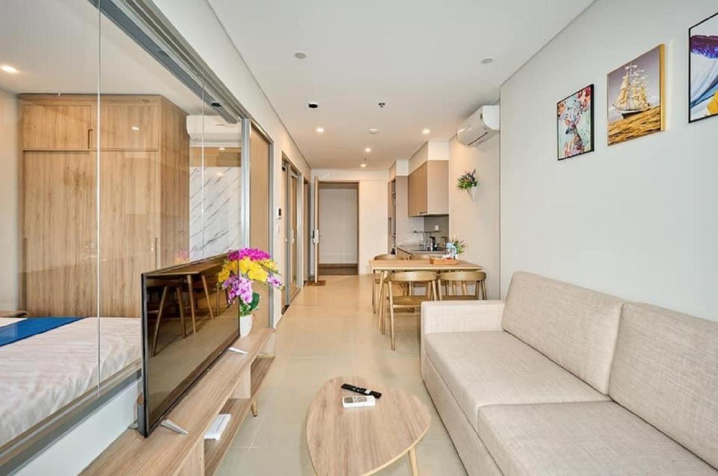 Vung Tau The Song Apartment - Ruby Homestay Bagian luar foto