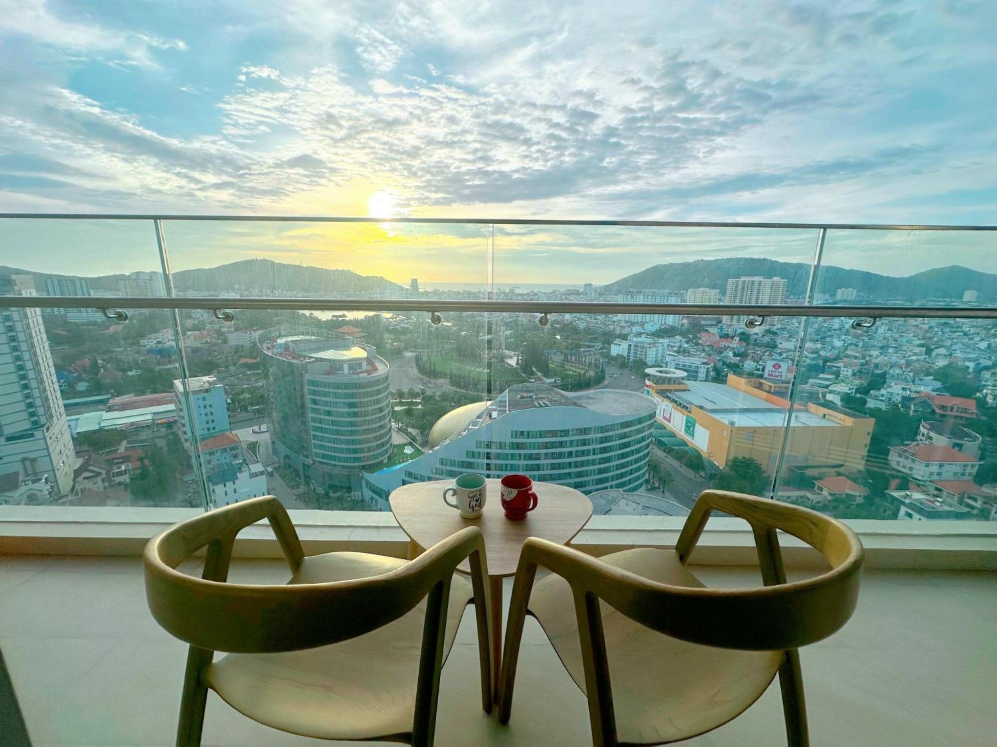 Vung Tau The Song Apartment - Ruby Homestay Bagian luar foto